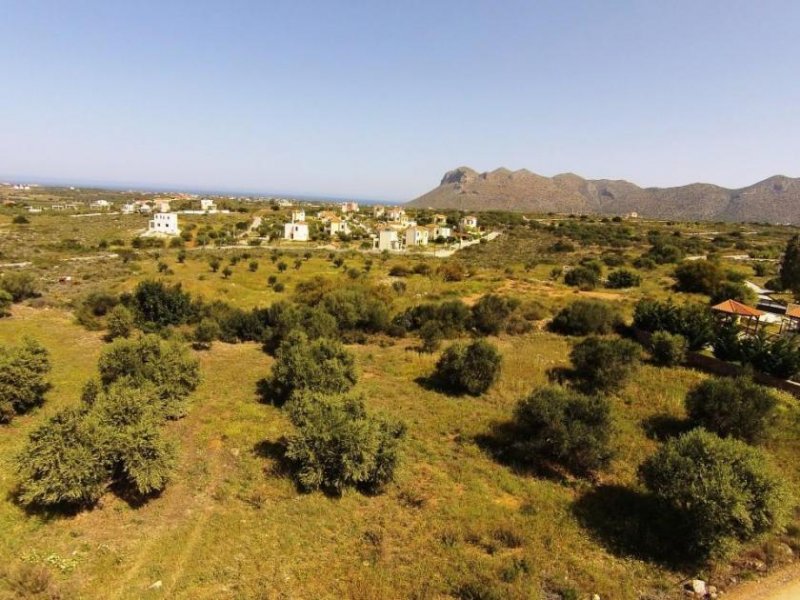 Chorafakia Kreta, Chorafakia: Olivenbäume und Meerblick - in der Nähe von Stränden Grundstück kaufen